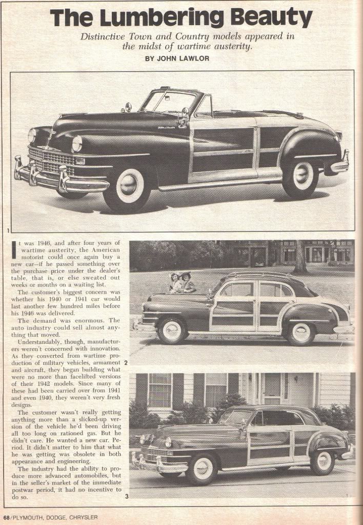 70's woodie article