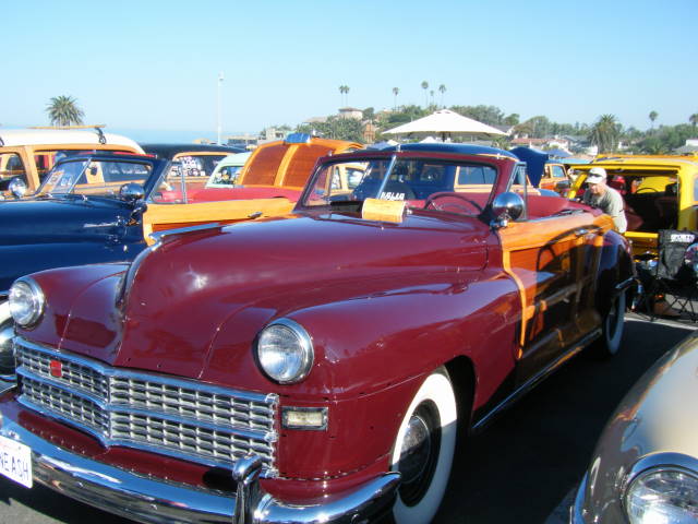 Tom and Valerie Long���s burgundy T&C convertible